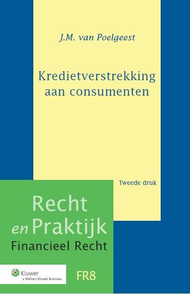 Omslag van Kredietverstrekking aan consumenten