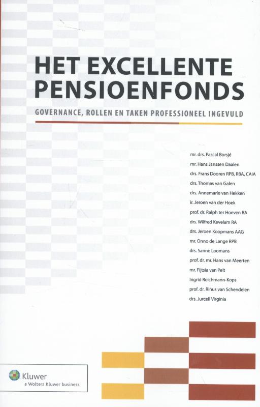 Omslag van Het excellente pensioenfonds 2014