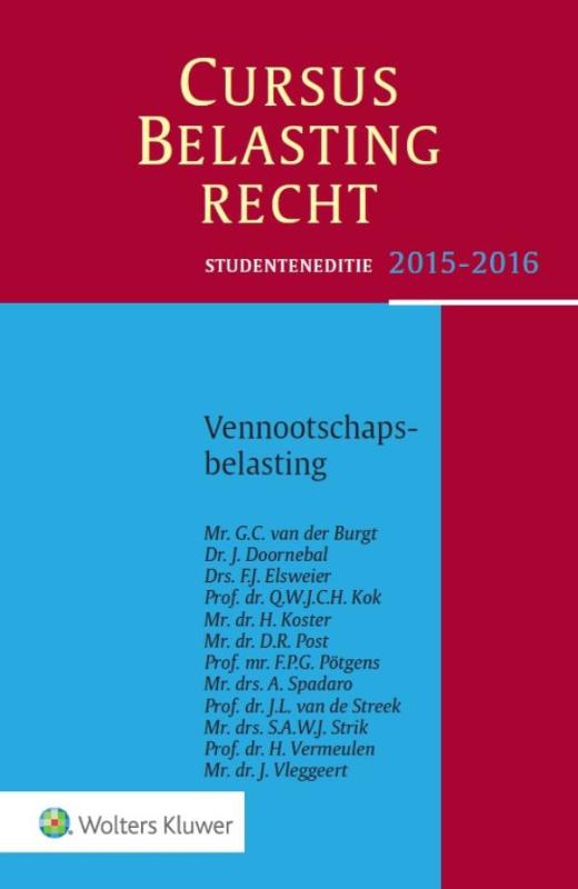 Omslag van studenteneditie