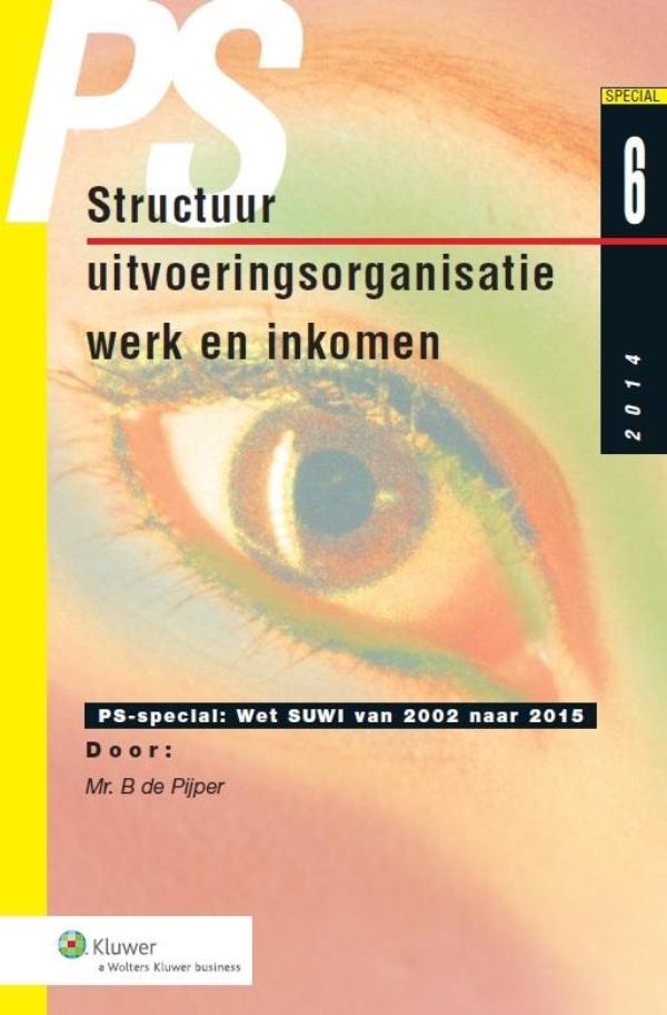 Omslag van PS structuur uitvoerings-organisatie werk en inkomen