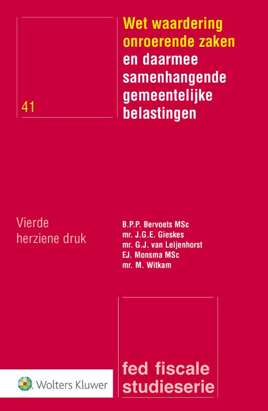 Omslag van Wet waardering onroerende zaken