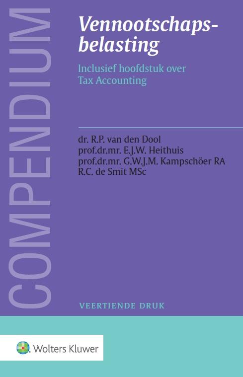 Omslag van Compendium Vennootschapsbelasting