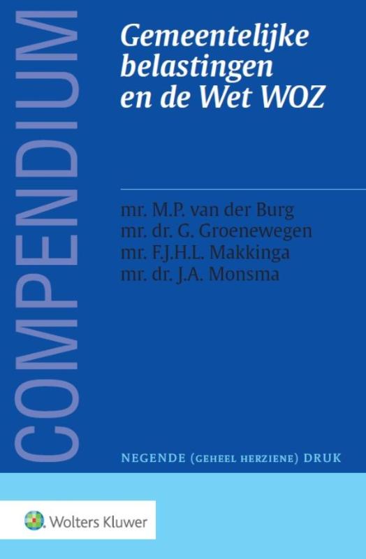 Omslag van Compendium Gemeentelijke belastingen en de Wet WOZ