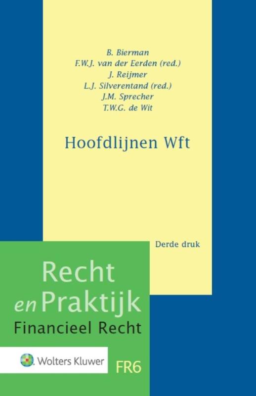 Omslag van Hoofdlijnen wft