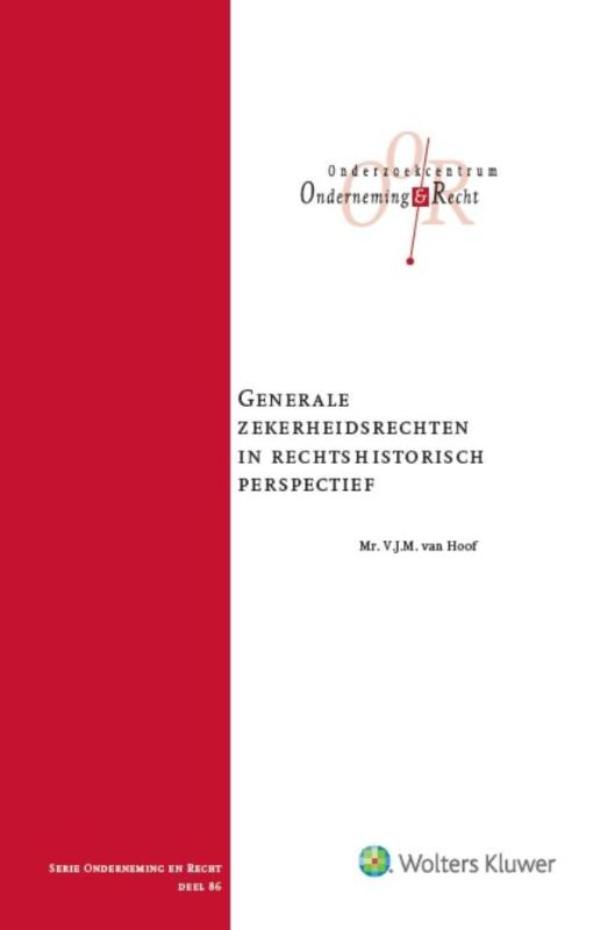 Omslag van Generale zekerheidsrechten in rechtshistorisch perspectief