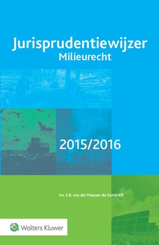 Omslag van Jurisprudentiewijzer Milieurecht 2015/2016