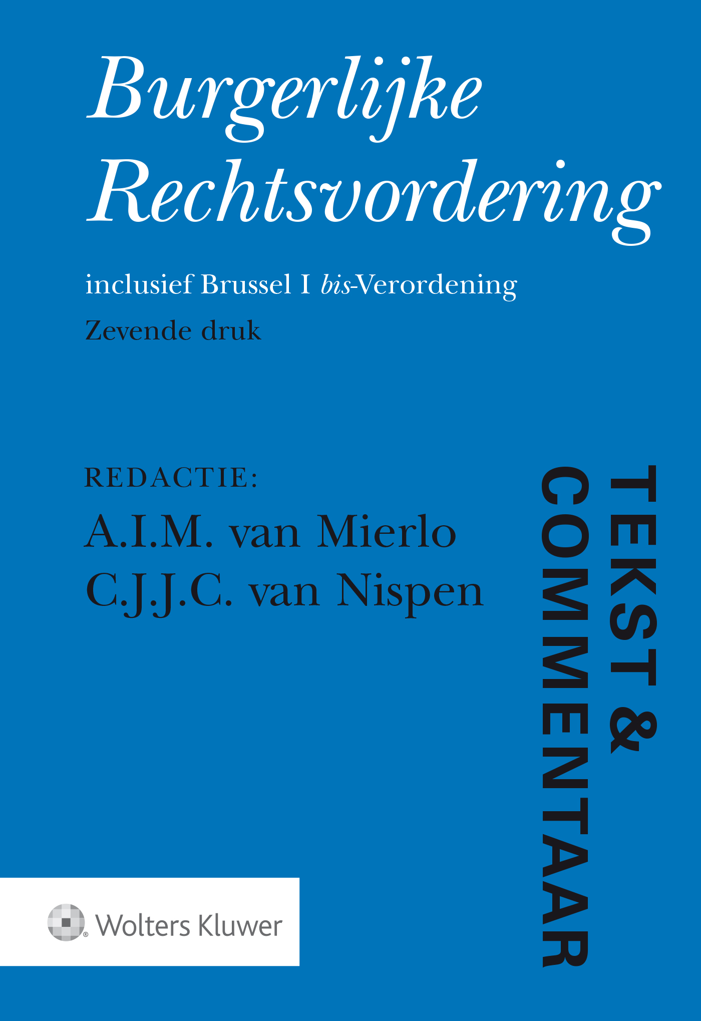 Omslag van Burgerlijke Rechtsvordering