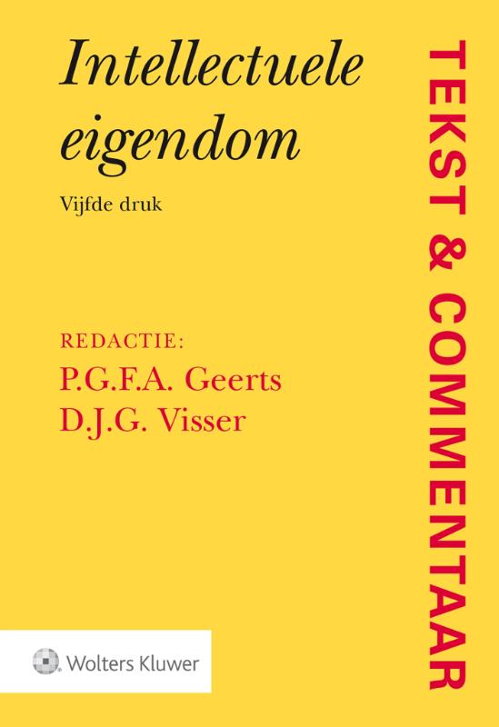 Omslag van Intellectuele eigendom