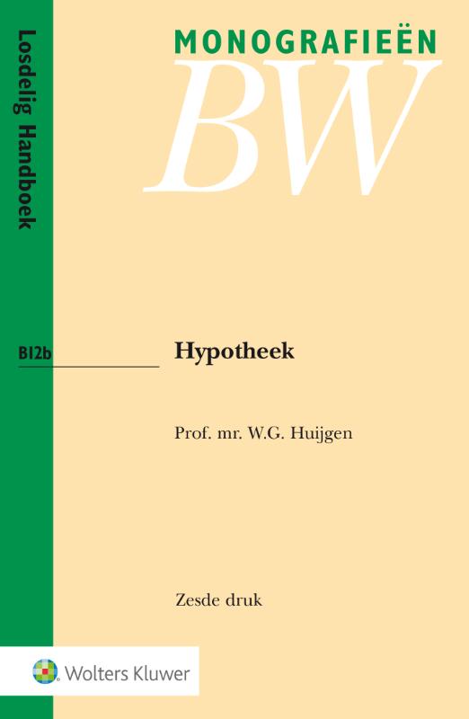 Omslag van Hypotheek