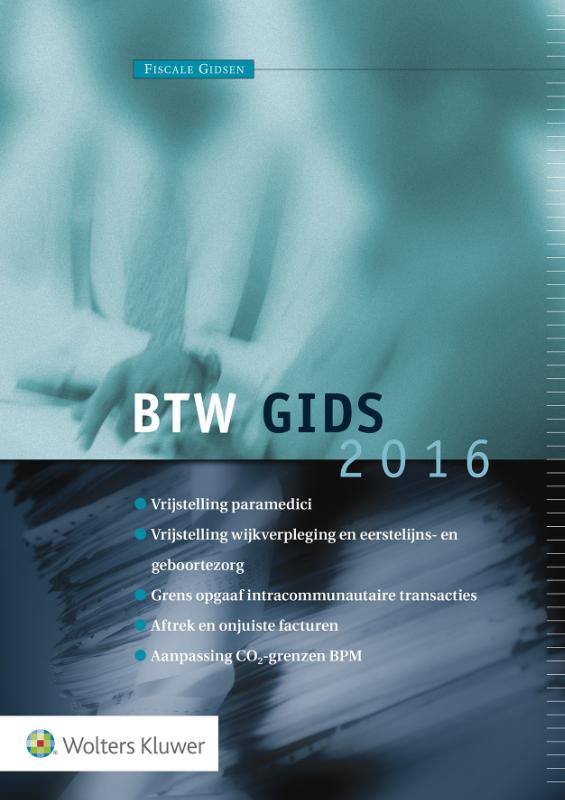 Omslag van BTW-gids 2016