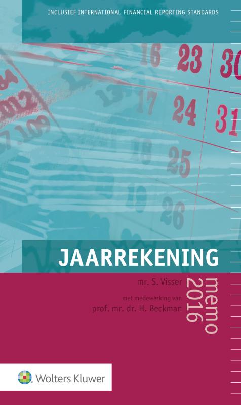 Omslag van Jaarrekeningmemo 2016
