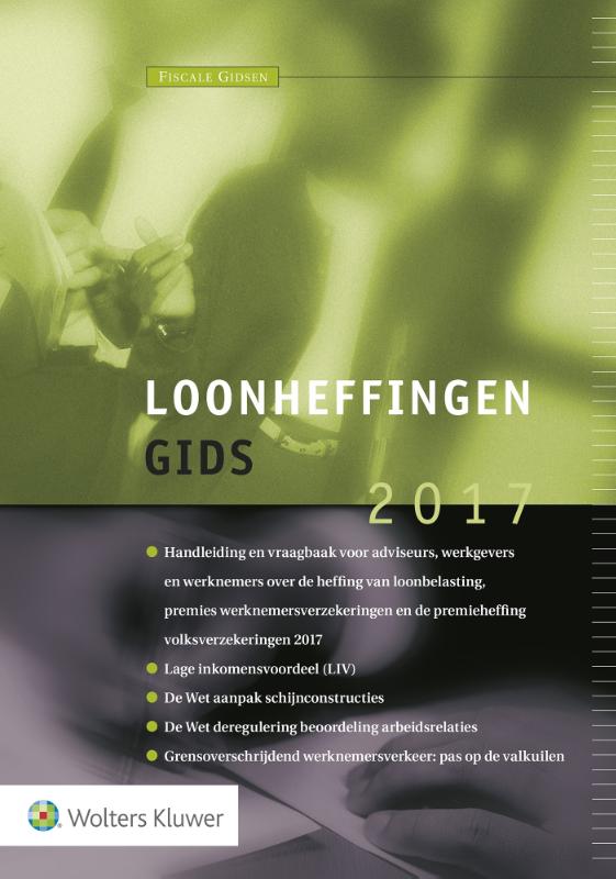 Omslag van Loonheffingengids 2017