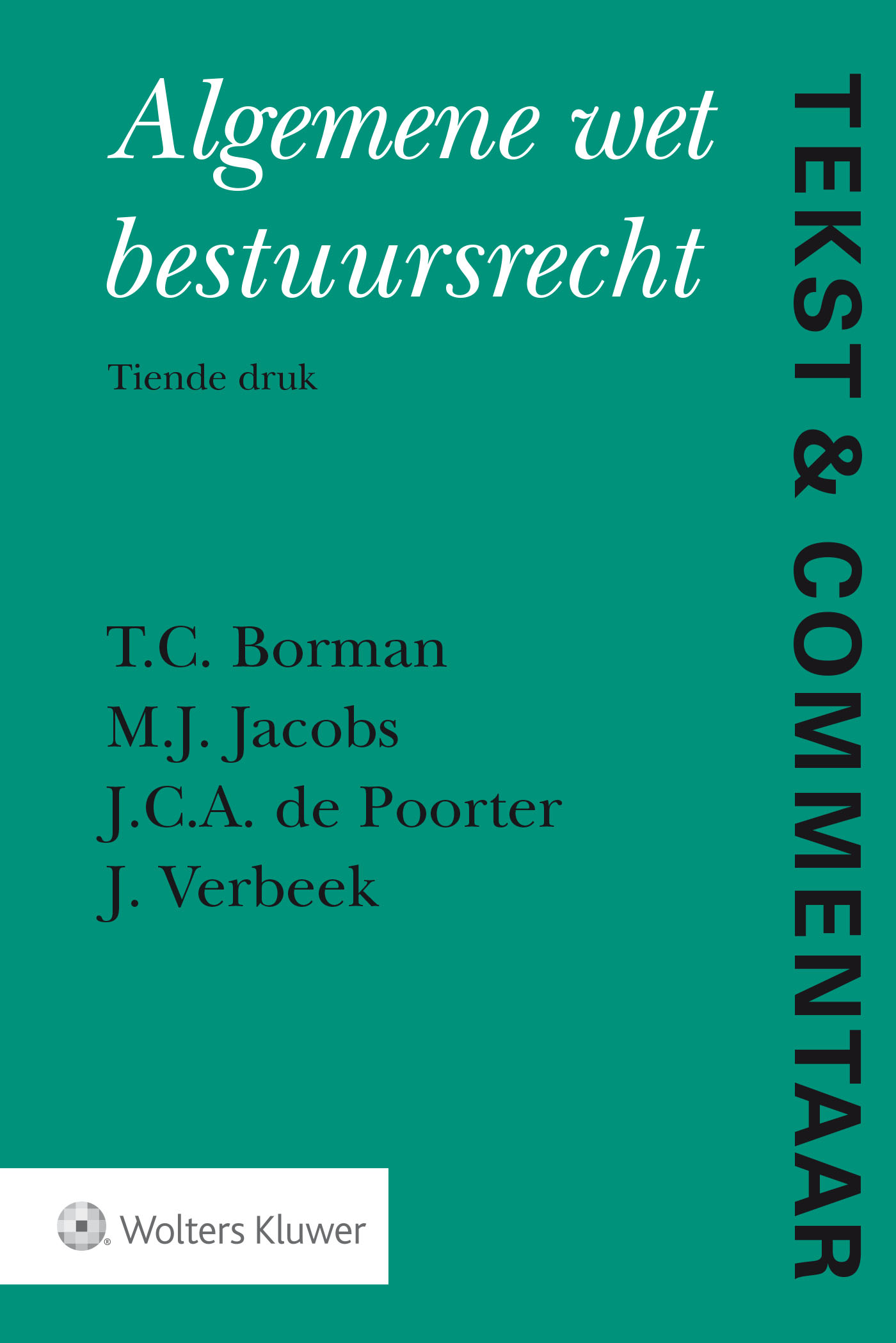 Omslag van Algemene wet bestuursrecht