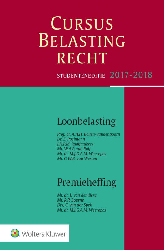 Omslag van Studenteneditie 2017-2018