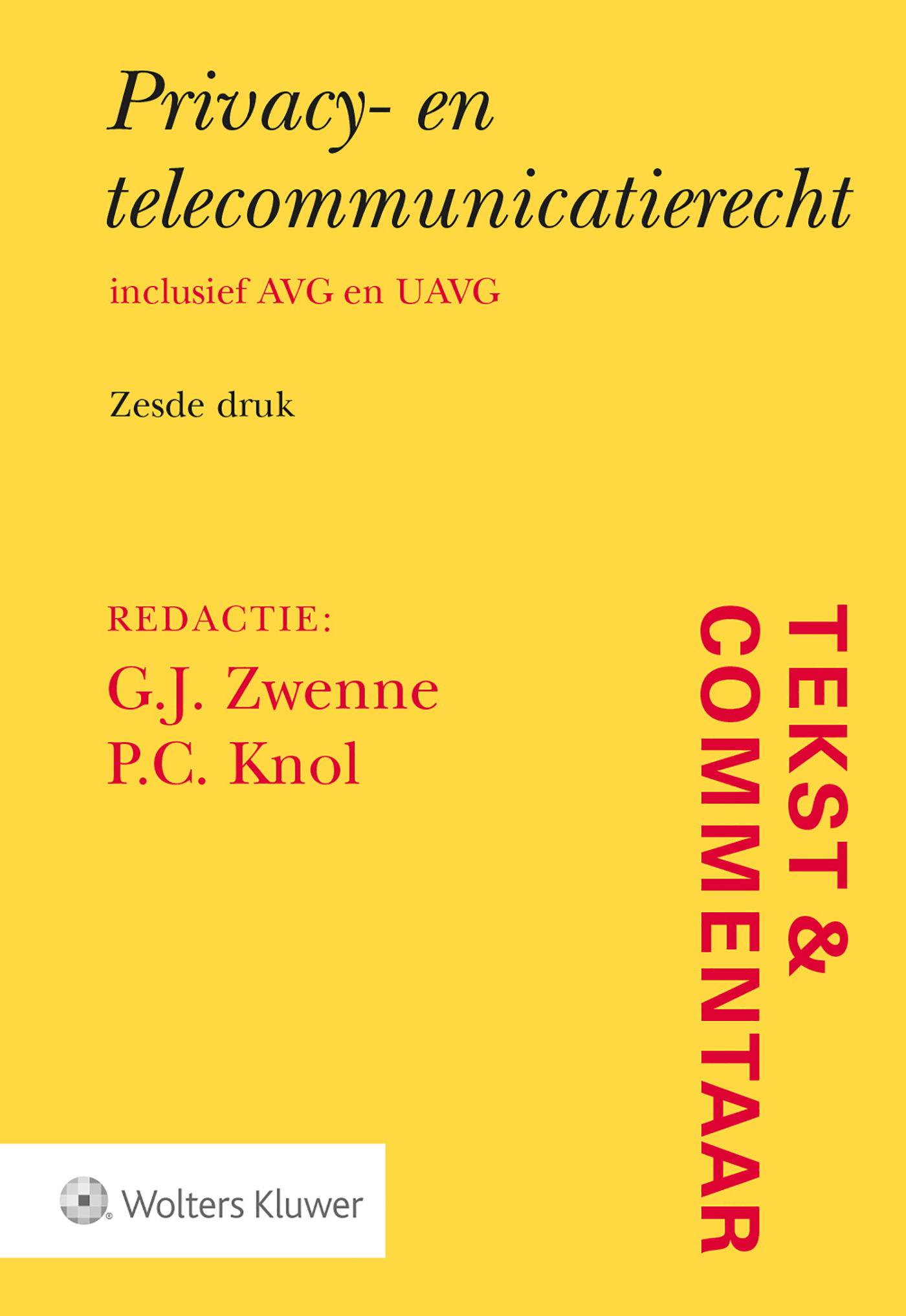 Omslag van Privacy- en telecommunicatierecht