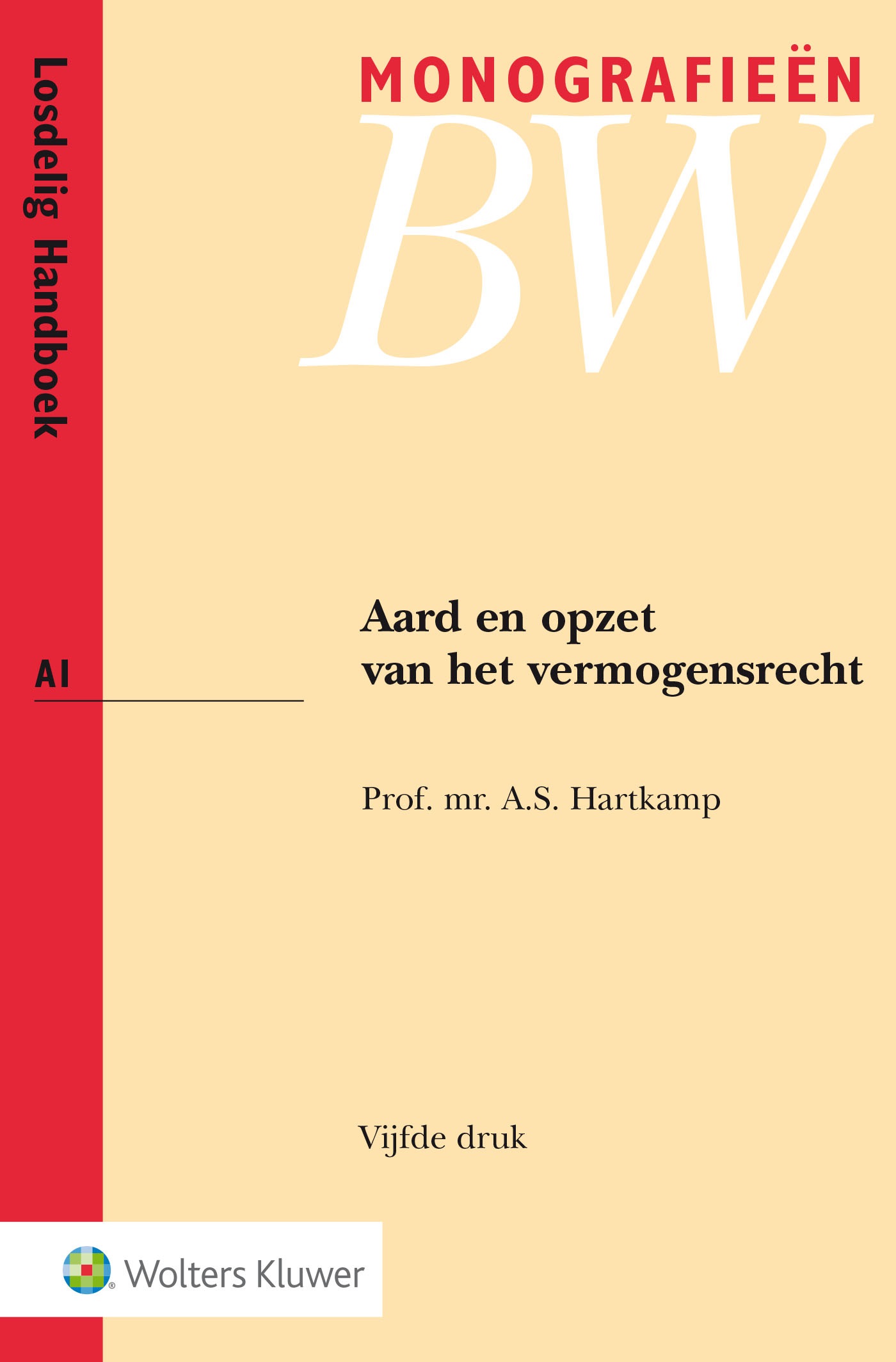 Omslag van Aard en opzet van het vermogensrecht