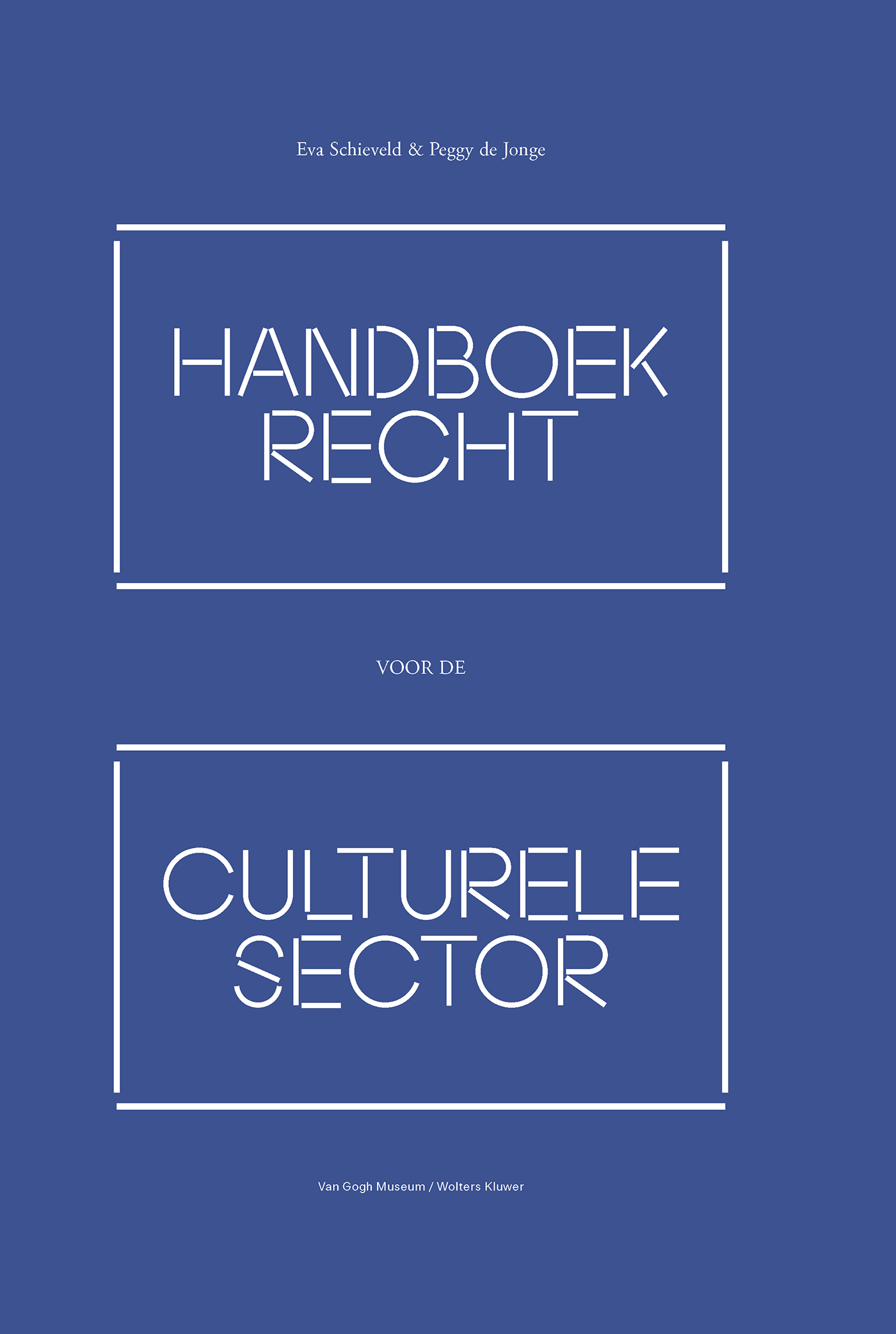 Omslag van Handboek Recht voor de culturele sector