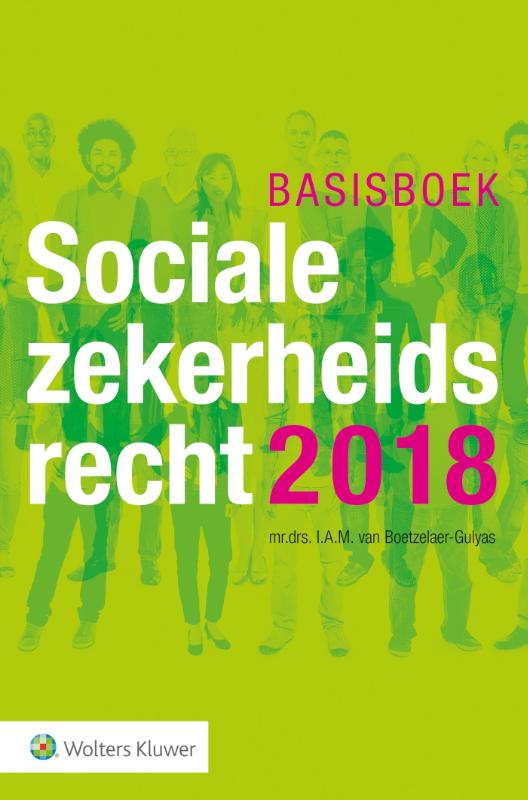 Omslag van Basisboek Socialezekerheidsrecht 2018