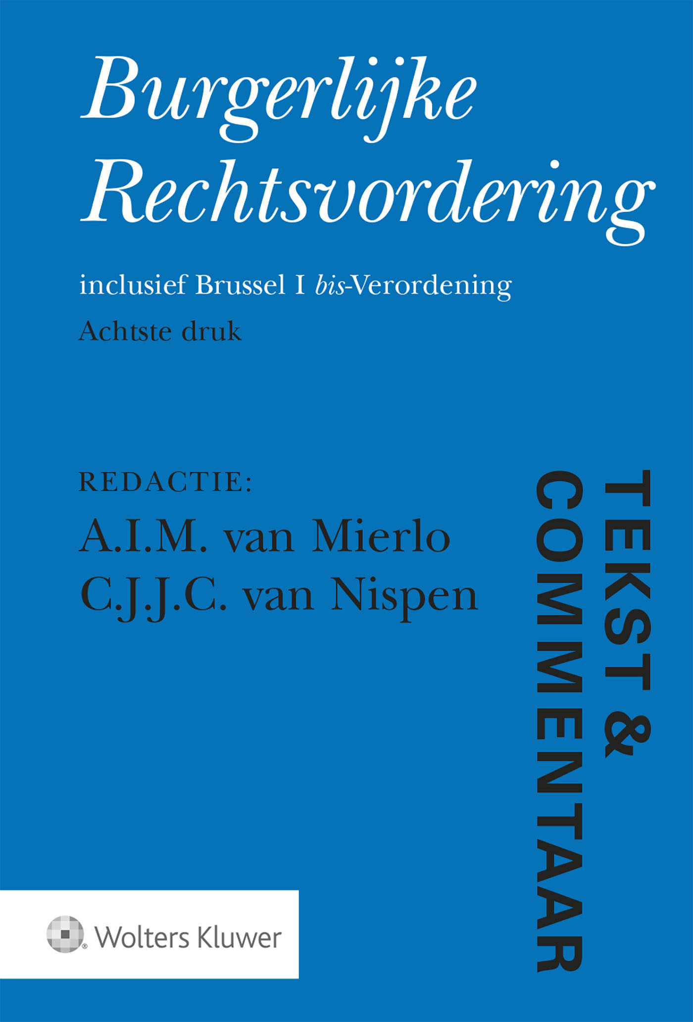 Omslag van Burgerlijke Rechtsvordering