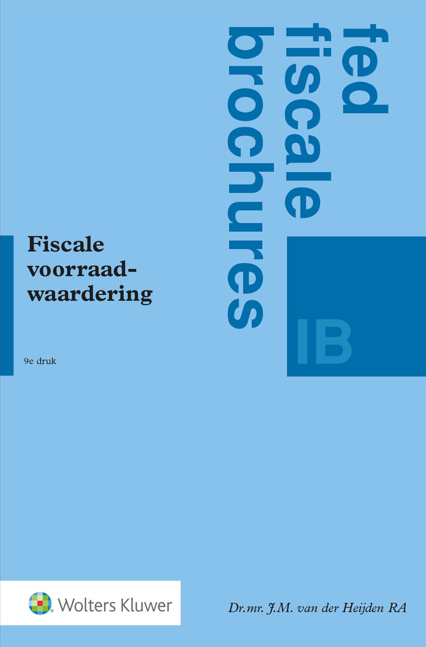 Omslag van Fiscale voorraadwaardering