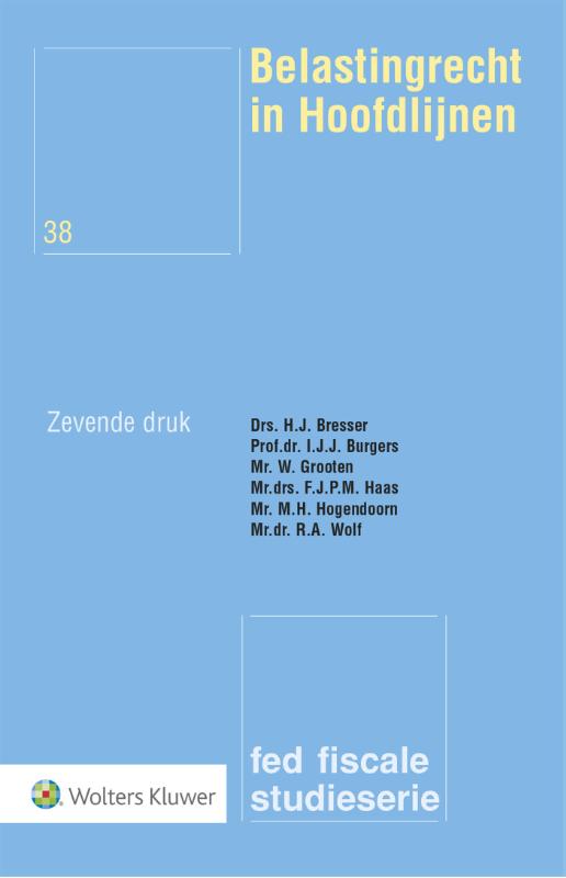 Omslag van Belastingrecht in Hoofdlijnen