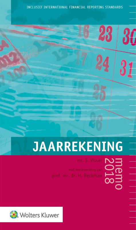 Omslag van Jaarrekeningmemo 2018