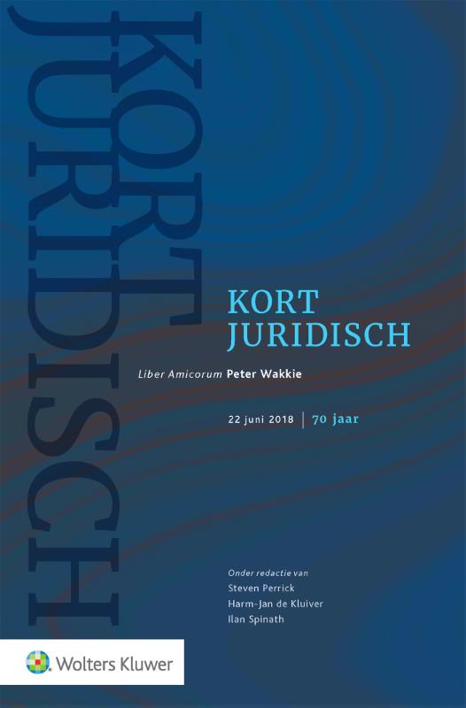 Omslag van Kort juridisch