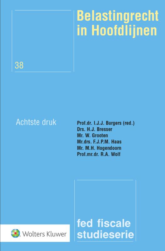 Omslag van Belastingrecht in Hoofdlijnen