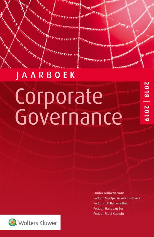 Omslag van Jaarboek Corporate Governance 2018-2019