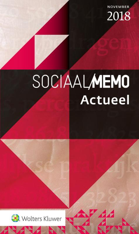 Omslag van Sociaal Memo Actueel november 2018