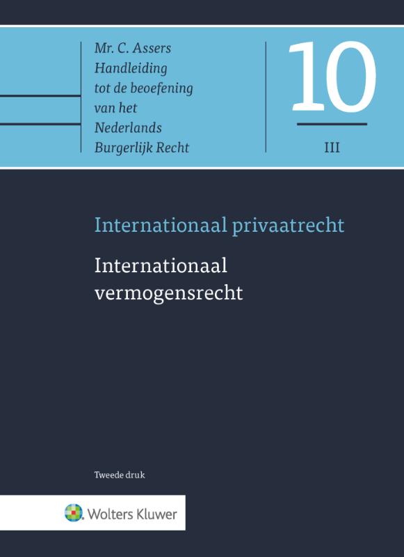 Omslag van Internationaal vermogensrecht