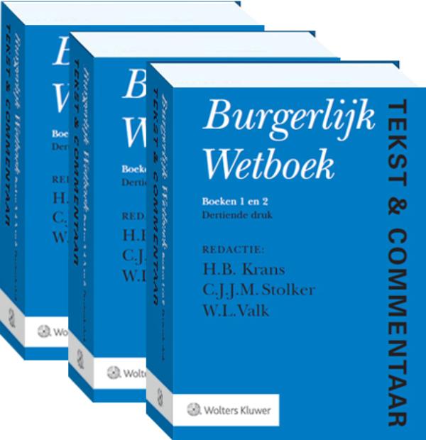 Omslag van Burgerlijk Wetboek