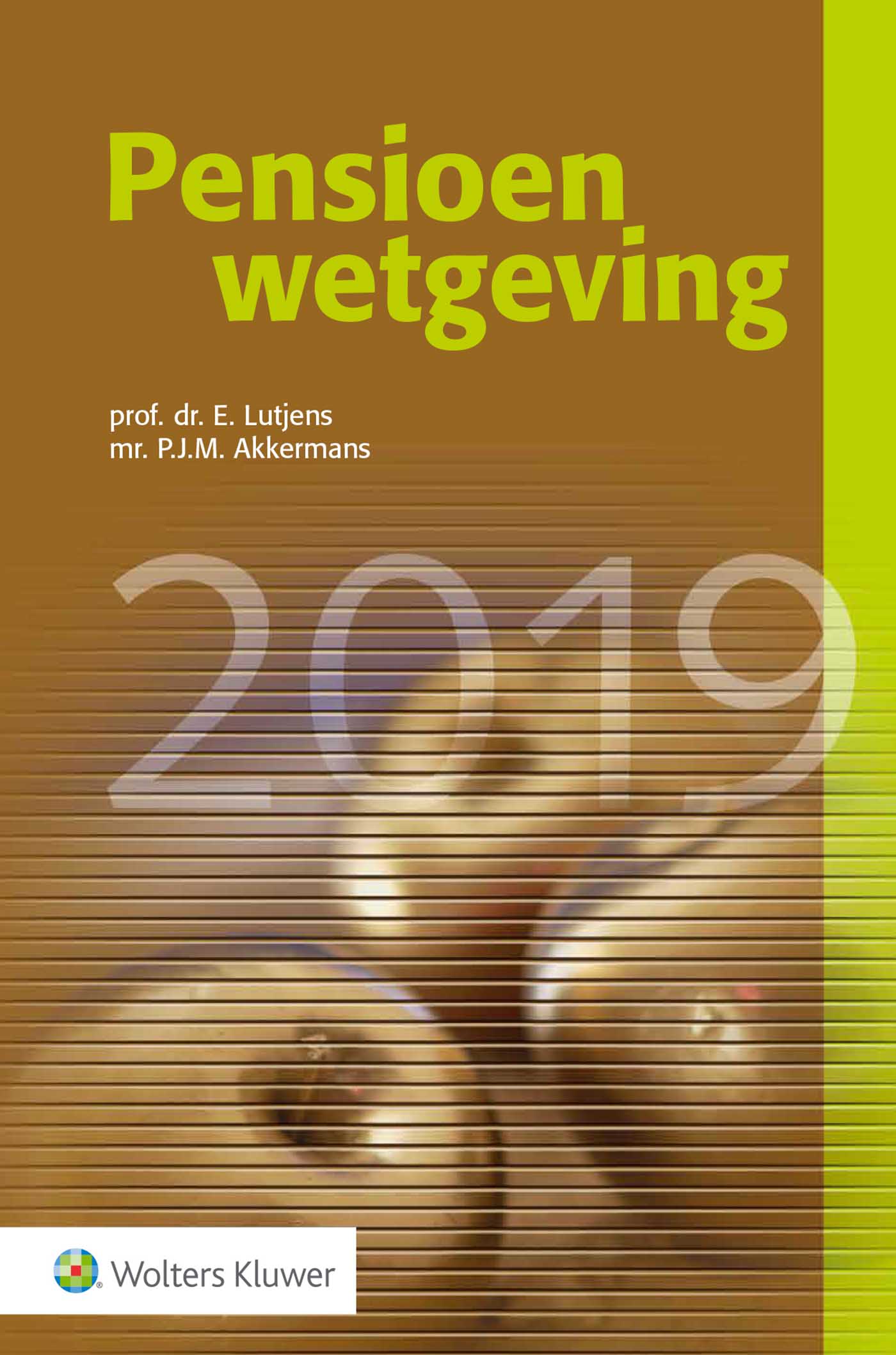Omslag van Pensioenwetgeving 2019
