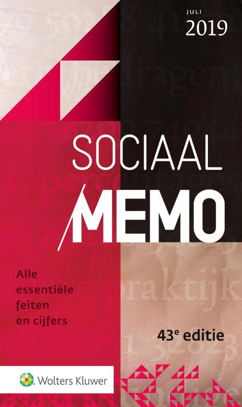 Omslag van Sociaal Memo juli 2019