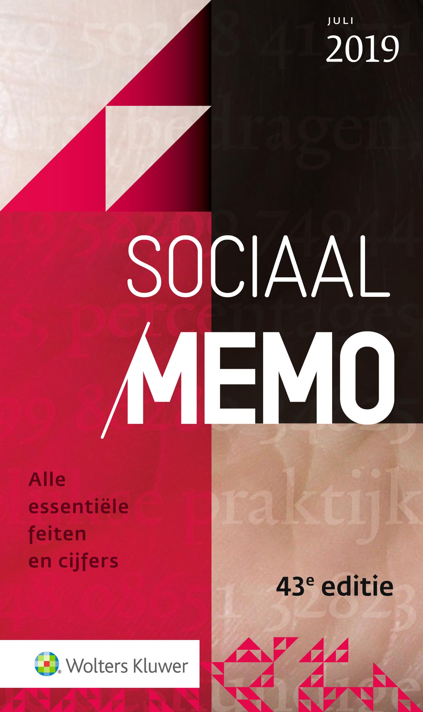 Omslag van Sociaal Memo juli 2019