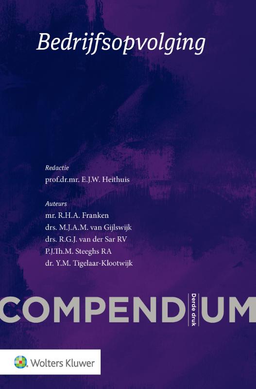 Omslag van Compendium Bedrijfsopvolging
