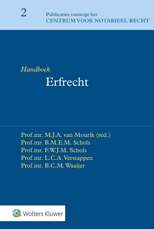 Omslag van Handboek Erfrecht