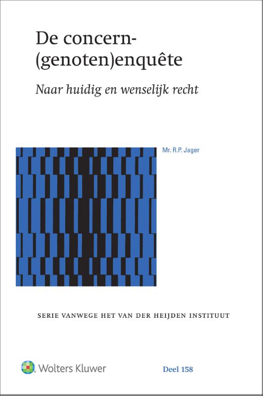 Omslag van De concern(genoten)enquête
