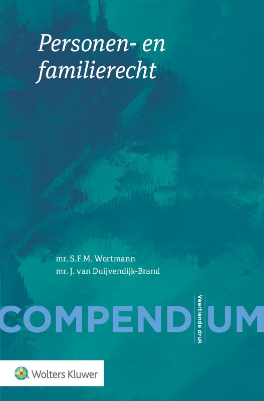 Omslag van Compendium van het personen- en familierecht