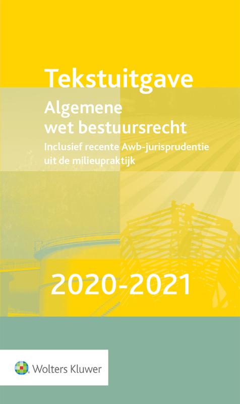 Omslag van Tekstuitgave Algemene wet bestuursrecht 2020-2021
