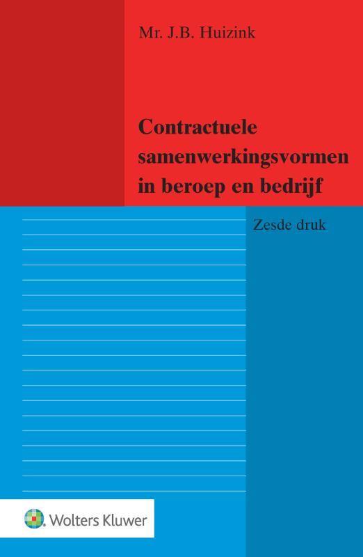 Omslag van Contractuele samenwerkingsvormen in beroep en bedrijf