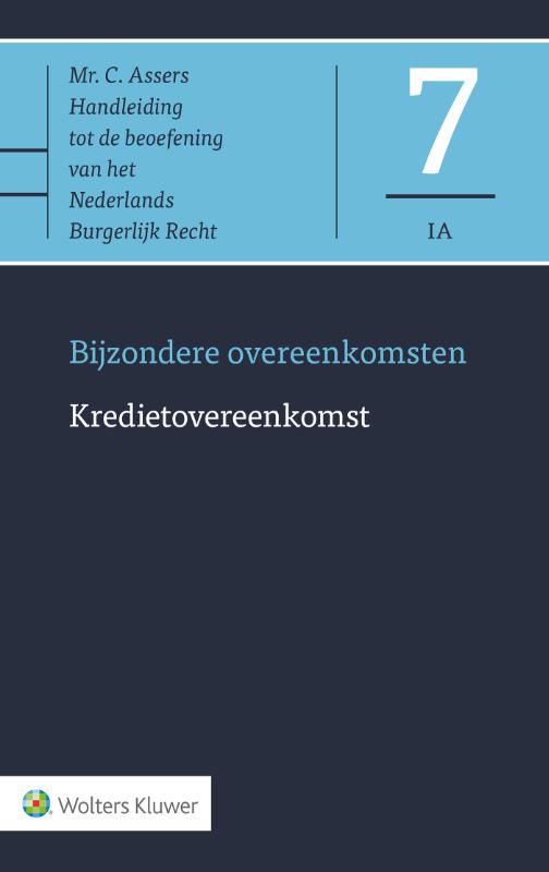 Omslag van Kredietovereenkomst