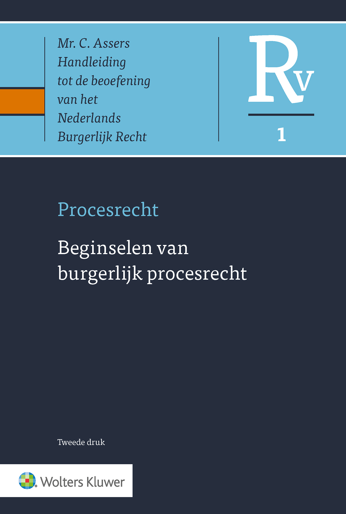 Omslag van Beginselen van burgerlijk procesrecht
