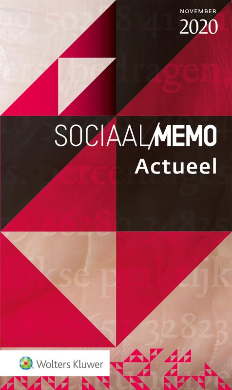 Omslag van Sociaal Memo Actueel november 2020