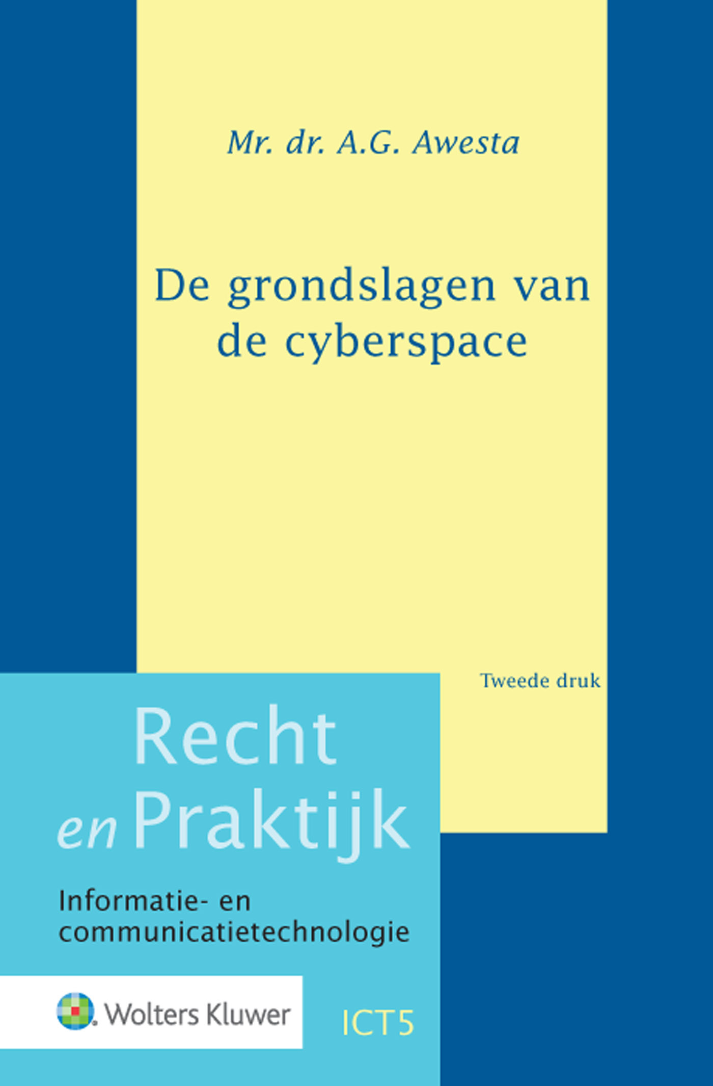 Omslag van De grondslagen van de cyberspace