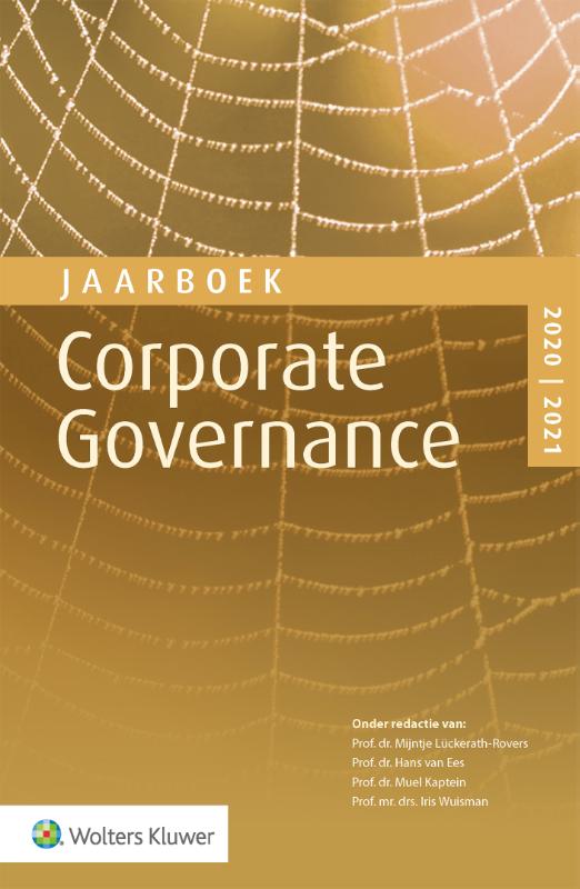 Omslag van Jaarboek Corporate Governance 2020-2021