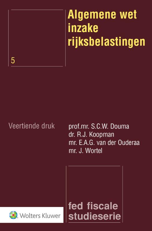 Omslag van Algemene wet inzake rijksbelastingen