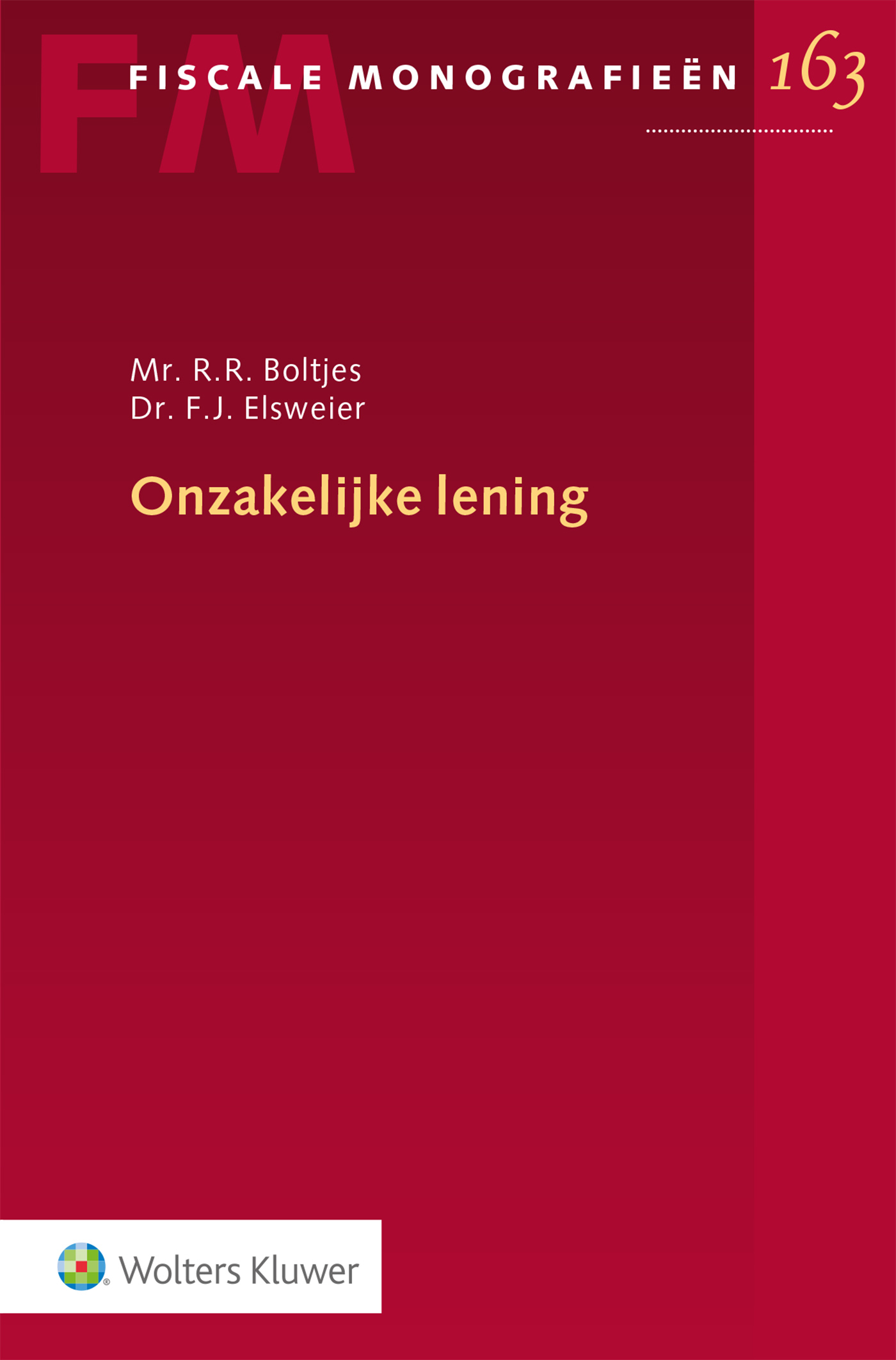 Omslag van Onzakelijke lening