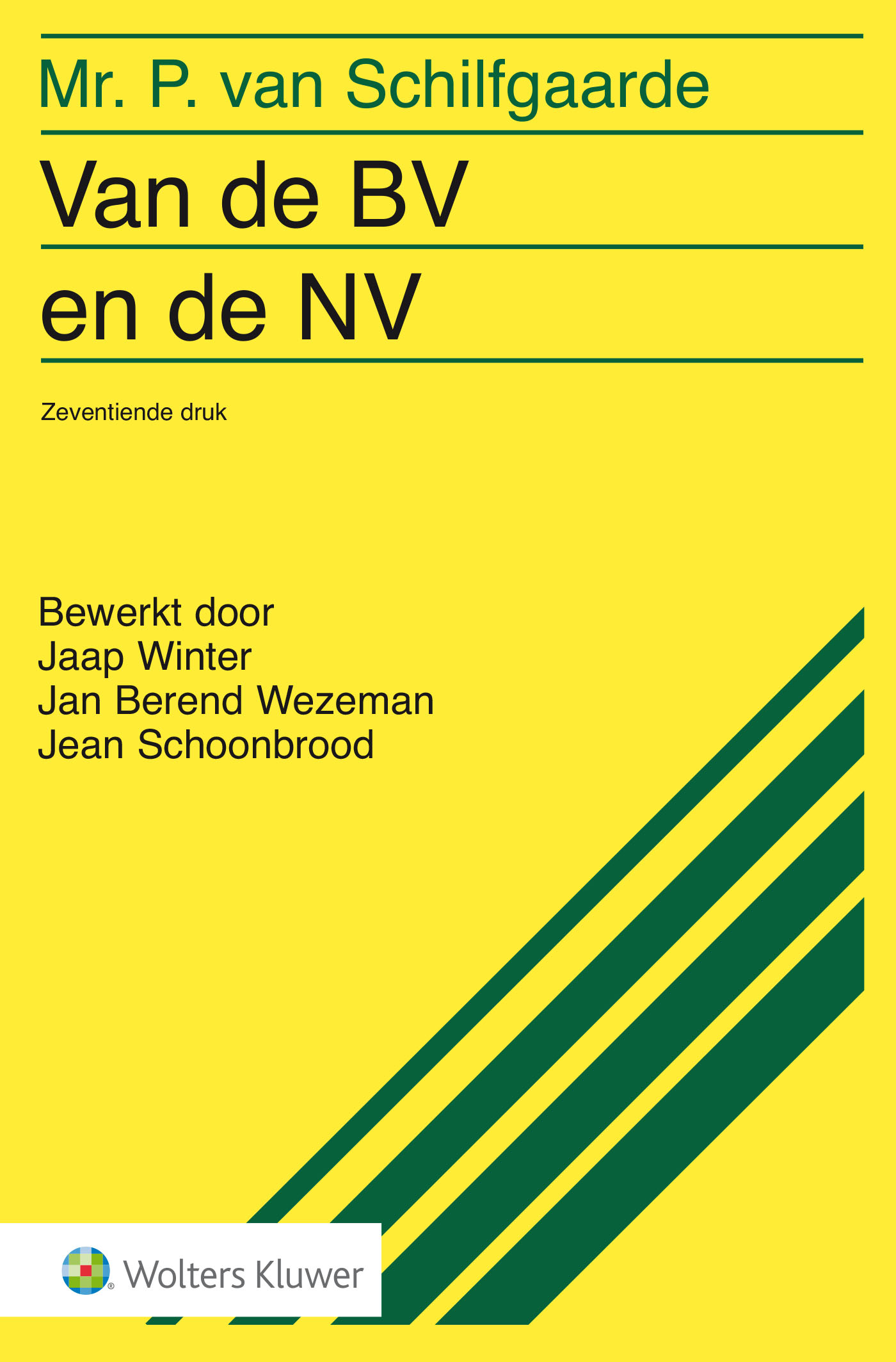 Omslag van Van de BV en de NV