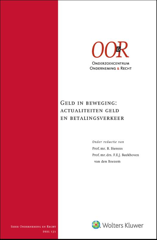 Omslag van Geld in beweging: actualiteiten geld en betalingsverkeer